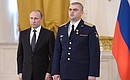 Звание Героя Российской Федерации присвоено майору Андрею Дьяченко.