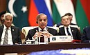 Prime Minister of the Islamic Republic of Pakistan Shehbaz Sharif at a meeting of the SCO Heads of State Council in expanded format. Photo: TASS