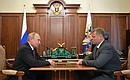 Владимир Путин провёл рабочую встречу с Игорем Бабушкиным, в ходе которой сообщил о своём решении назначить его временно исполняющим обязанности губернатора Астраханской области.