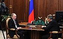 С Министром иностранных дел Российской Федерации Сергеем Лавровым.