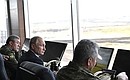 Supreme Commander-in-Chief of Russia’s Armed Forces Vladimir Putin observed the main stage of Vostok-2018 military manoeuvres.