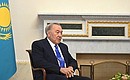 First President of the Republic of Kazakhstan – Leader of the Nation Nursultan Nazarbayev.