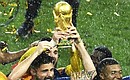 Сборная Франции – чемпион мира по футболу 2018 года. Фото РИА «Новости»