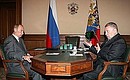 С лидером фракции ЛДПР в Государственной Думе Владимиром Жириновским.