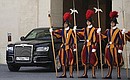 Arrival in the Vatican. Photo: Mikhail Metzel, TASS