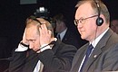 Совместная пресс-конференция с Премьер-министром Швеции Йораном Перссоном по окончании саммита глав государств и правительств стран Европейского союза.