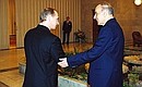 President Putin with President Heydar Aliyev of Azerbaijan.