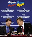 Российско-украинский экономический форум. С Президентом Украины Виктором Януковичем.