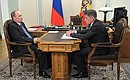 С губернатором Амурской области Олегом Кожемяко.