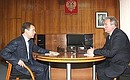 С губернатором Смоленской области Сергеем Антуфьевым.