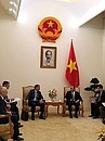 Meeting with Prime Minister of Vietnam Nguyen Xuan Phuc.