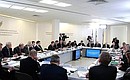 Meeting of the Commission for Modernisation and Technological Development of Russia’s Economy.