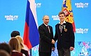 The Order of Friendship is awarded to Olympic figure skating champion and bronze medallist Nikita Katsalapov.