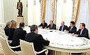 Встреча с Министром иностранных дел Италии Федерикой Могерини.