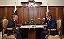 С главой Республики Ингушетия Юнус-Беком Евкуровым.