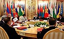 Заседание Совета глав государств – участников СНГ.