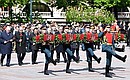 Церемония возложения венка к Могиле Неизвестного Солдата. Фото: Алексей Майшев, «Россия сегодня»