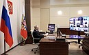 Meeting of judges of general jurisdiction, military and arbitration courts (via videoconference).