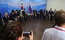 Встреча с Президентом Республики Корея Мун Чже Ином.