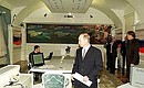 Vladimir Putin before a live televised question-and-answer session.