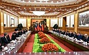 Российско-китайские переговоры. Фото: Сергей Гунеев, РИА «Новости»