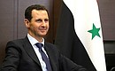 President of Syria Bashar al-Assad.