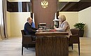 Встреча с Уполномоченным по правам человека в России Эллой Памфиловой.