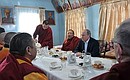 Посещение Иволгинского дацана. Беседа с ламами Буддийской традиционной сангхи России.