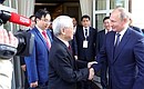With General Secretary of the Communist Party of the Socialist Republic of Vietnam Nguyen Phu Trong.