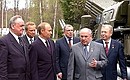 President Putin visiting the Machine-Building Design Bureau.