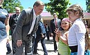 Руководитель Администрации Президента Сергей Иванов посетил Детский оздоровительный лагерь «Пионер», где временно размещены граждане Украины.