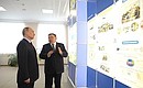 Before the meeting began, Mr Putin visited the exhibition Best Municipal Practices in Ivanovo Region.