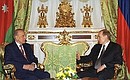 Беседа с Президентом Азербайджана Гейдаром Алиевым.