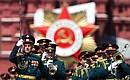 Военный парад в ознаменование 75-й годовщины Победы в Великой Отечественной войне. Фото ТАСС