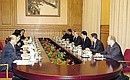Russian-Chinese restricted-format talks.