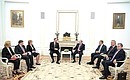 Встреча с Президентом Молдовы Игорем Додоном.