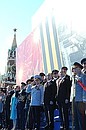 Парад Победы на Красной площади.