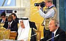 At the working meeting between G20 heads of state and government. President of Kazakhstan Nursultan Nazarbayev (right) and Finance Minister of Saudi Arabia Ibrahim bin Abdulaziz Al-Assaf. Host Photo Agency G20