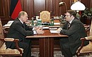 Встреча с Председателем Высшего Арбитражного Суда Антоном Ивановым.