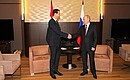 President of Syria Bashar al-Assad made a working visit to Russia.