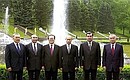 An official photo session of SCO countries\' leaders.
