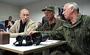 Во время стратегических командно-штабных учений «Кавказ-2012».