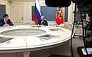 Совещание по вопросам социально-экономического развития Красноярского края (в режиме видеоконференции).