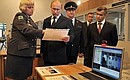 Посещение Всероссийского института повышения квалификации сотрудников МВД России.
