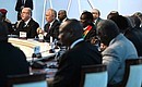 Plenary session of the Russia–Africa Summit. Photo: Pavel Bednyakov, RIA Novosti