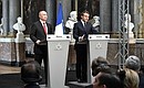 Совместная пресс-конференция с Президентом Франции Эммануэлем Макроном.