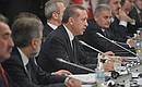 На заседании российско-турецкого Совета сотрудничества высшего уровня.