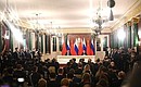 Президент России и Председатель КНР сделали заявления для прессы. Фото: Владимир Астапкович, РИА «Новости»