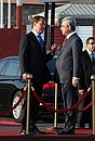 С Президентом Армении Сержем Саргсяном. Фото ТАСС
