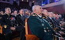 На торжественном мероприятии, посвящённом 100-летию образования Главного управления Генерального штаба Вооружённых Сил России.
